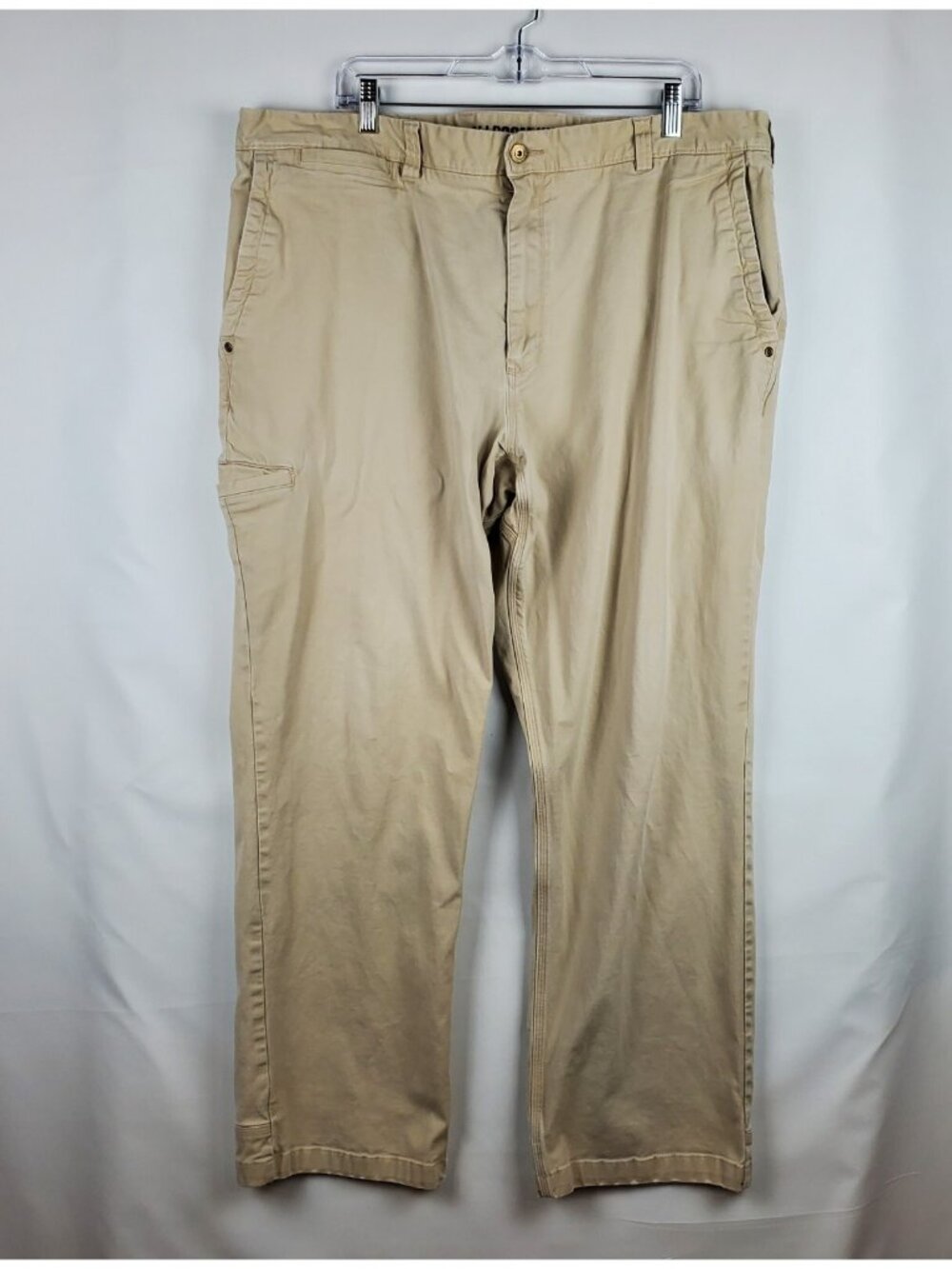 Duluth Trading Pants Men 40x30 Flex Ballroom Khakis  Chinos Brown